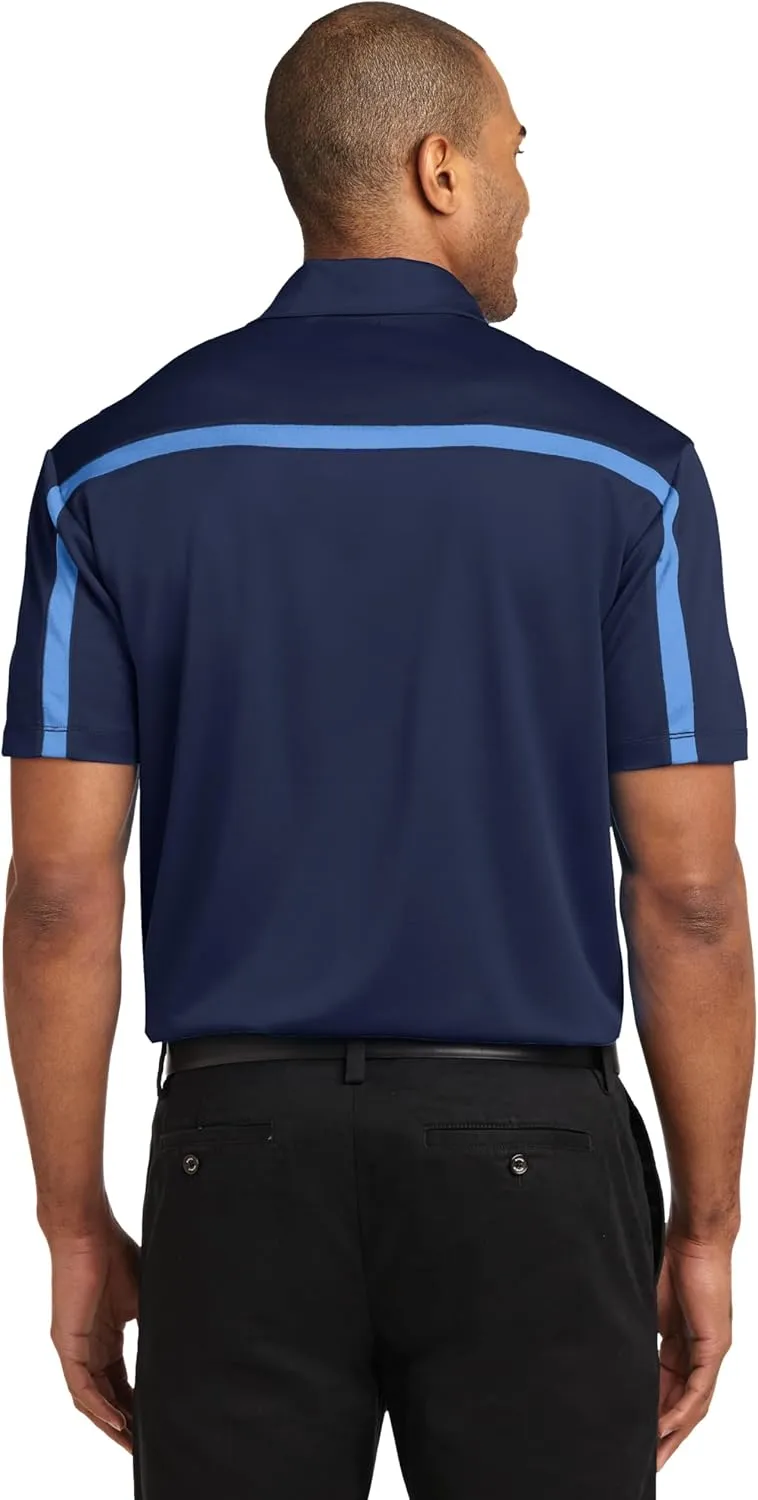Port Authority Men's Oxford Pique Double Pocket Polo