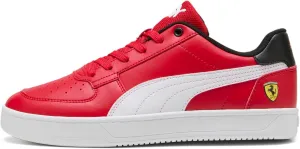 PUMA Men's Ferrari Caven 2.0 Shoes, Rosso Corsa-White, 7