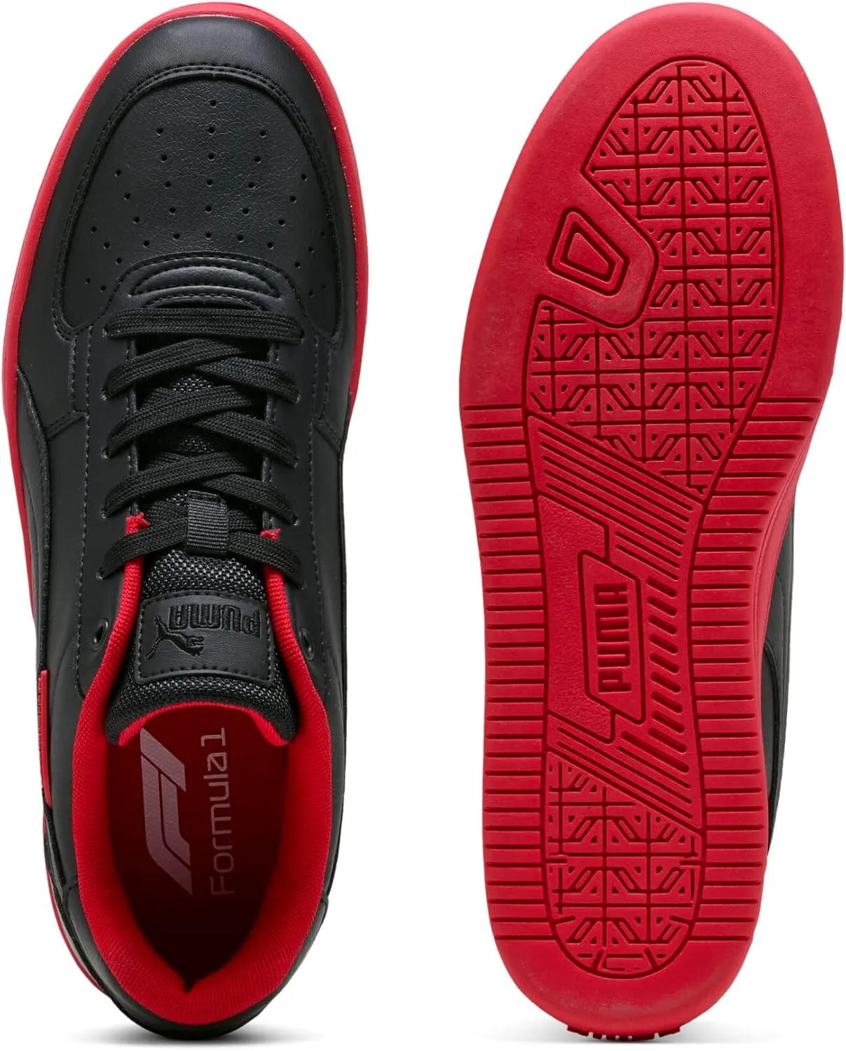 PUMA Men's Formula 1 Caven 2.0 Shoes, Feather Gray-White, 10.5
