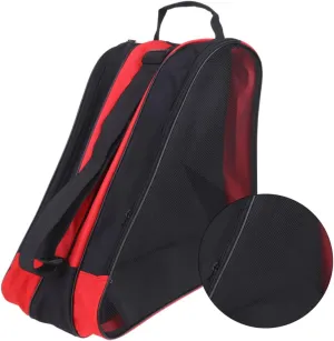 Roller Skating Bag Set Skates Bag for Outdoor Use Oxford Fabric Washable Foldable Ice Skating Storage