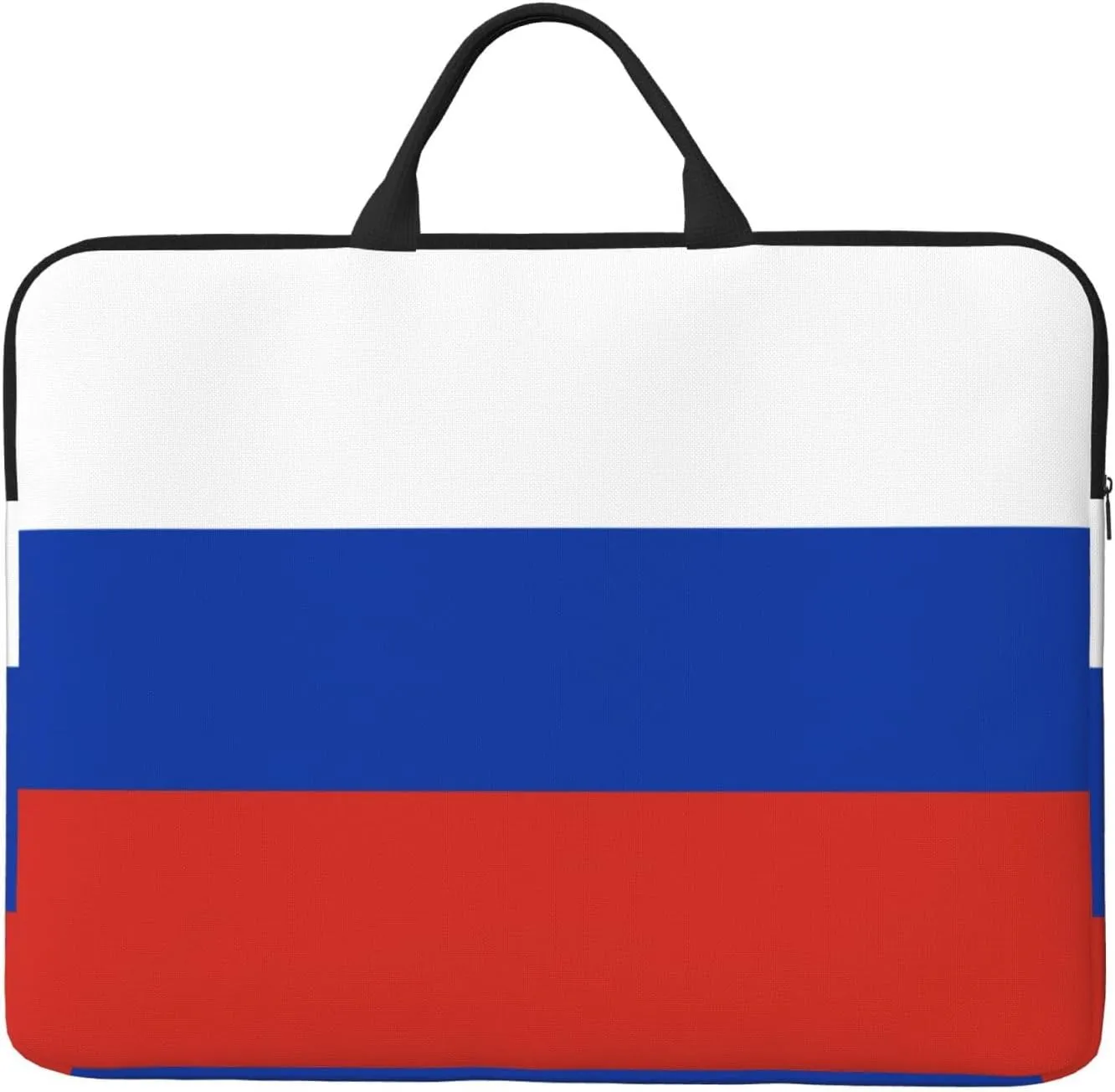 Russian flag print Durable Travel Laptop Bag HandBag Shockproof Carrying Bag Briefcase for 14inch Laptop Notebook