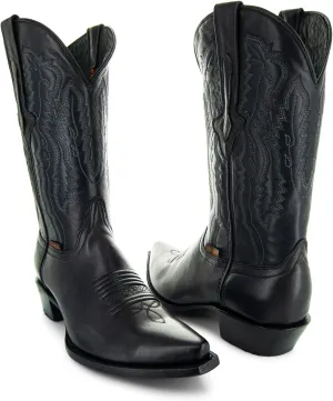 Soto Boots Mens Burnished Snip Toe Cowboy Boots H50030