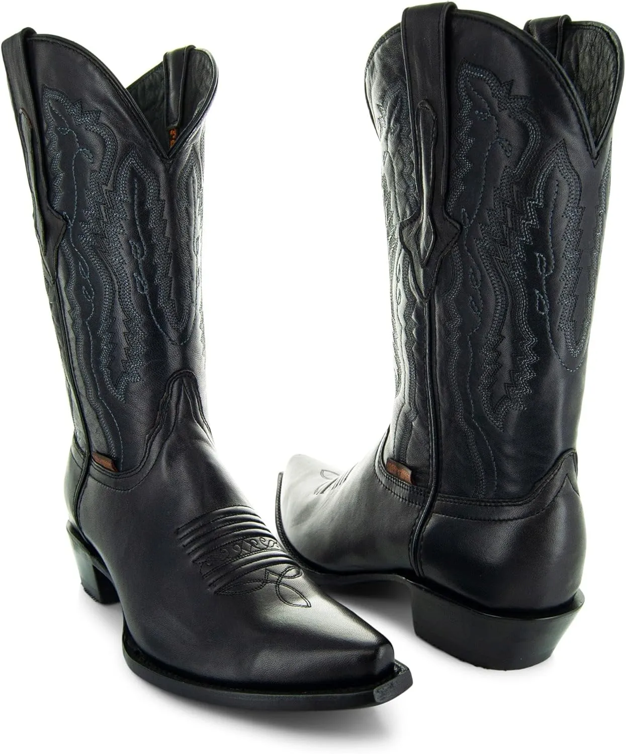Soto Boots Mens Burnished Snip Toe Cowboy Boots H50030