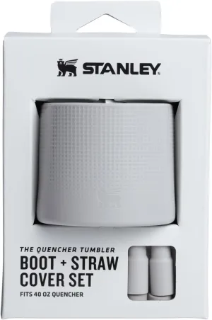 STANLEY Quencher Boot and Straw Cover Cap | Anti-Slip Silicone Protector for Tumbler with Handle | Accessory Set for Stainless Steel Drinking Cup | BPA-Free
