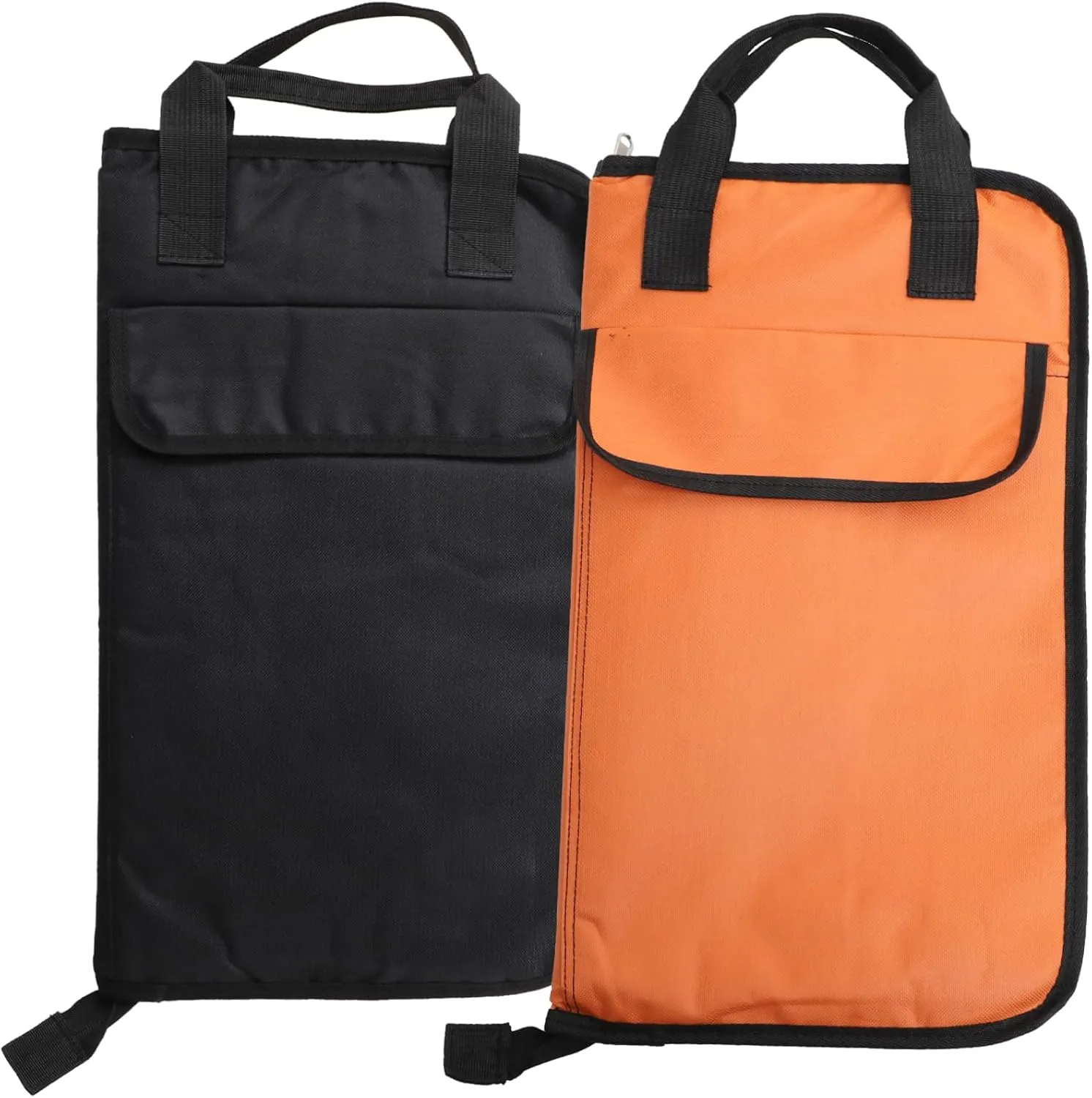 SUPVOX 2pcs Drumstick Storage Holder with Shoulder Straps Durable Oxford Mallet Pouch for Practice and Performance Large Capacity Drum Stick Bag