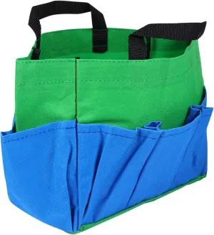 Tool Tote Bag Waterproof Garden Bag External Pockets Portable Organizer for Gardeners and Repairers Random Color