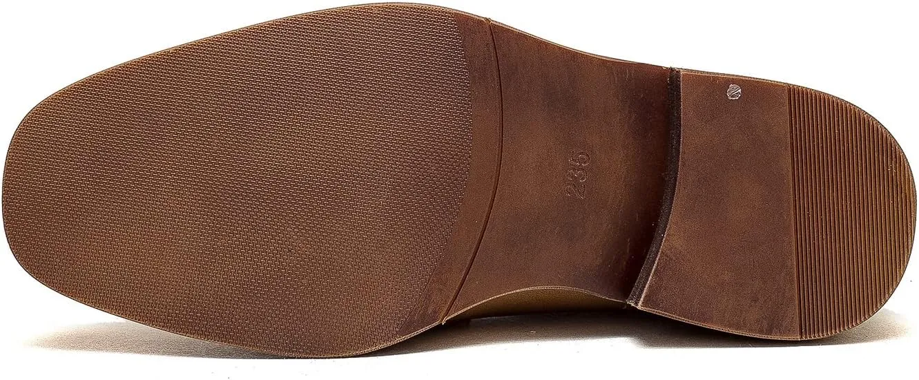 U-lite Women’s Sheepskin Leather Slip-On Loafers - Soft, Comfortable, and Lightweight Shoes with Collapsible Heel