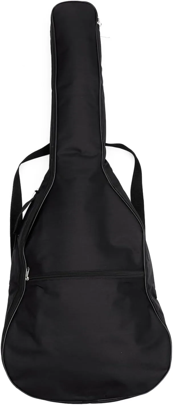 Vaguelly 1Pc Chic Portable Thickened Guitar Bag Double Shoulder Backpack for Acoustic Guitars Dust Durable Material for Travel and Family Use