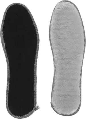 VALICLUD 4 Pairs Winter Thermal Insoles for Women Thickened Plush Boot Liners Cushioned Fluffy Shoe Inserts with Non Slip Bottom Cozy Warm Shoe Pads for Cold Weather