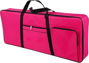 Vilihkc 61 Key Keyboard Gig Bag Case,Portable Durable Keyboard Piano Waterproof 600D Oxford Cloth with 10mm Cotton Padded Case Gig Bag 40"x16"x6"