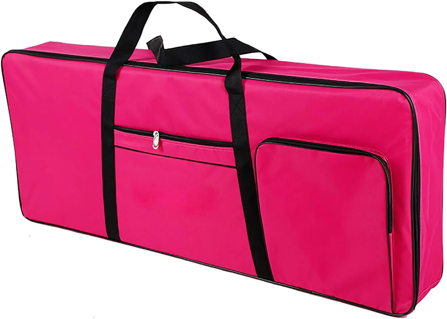Vilihkc 61 Key Keyboard Gig Bag Case,Portable Durable Keyboard Piano Waterproof 600D Oxford Cloth with 10mm Cotton Padded Case Gig Bag 40"x16"x6"