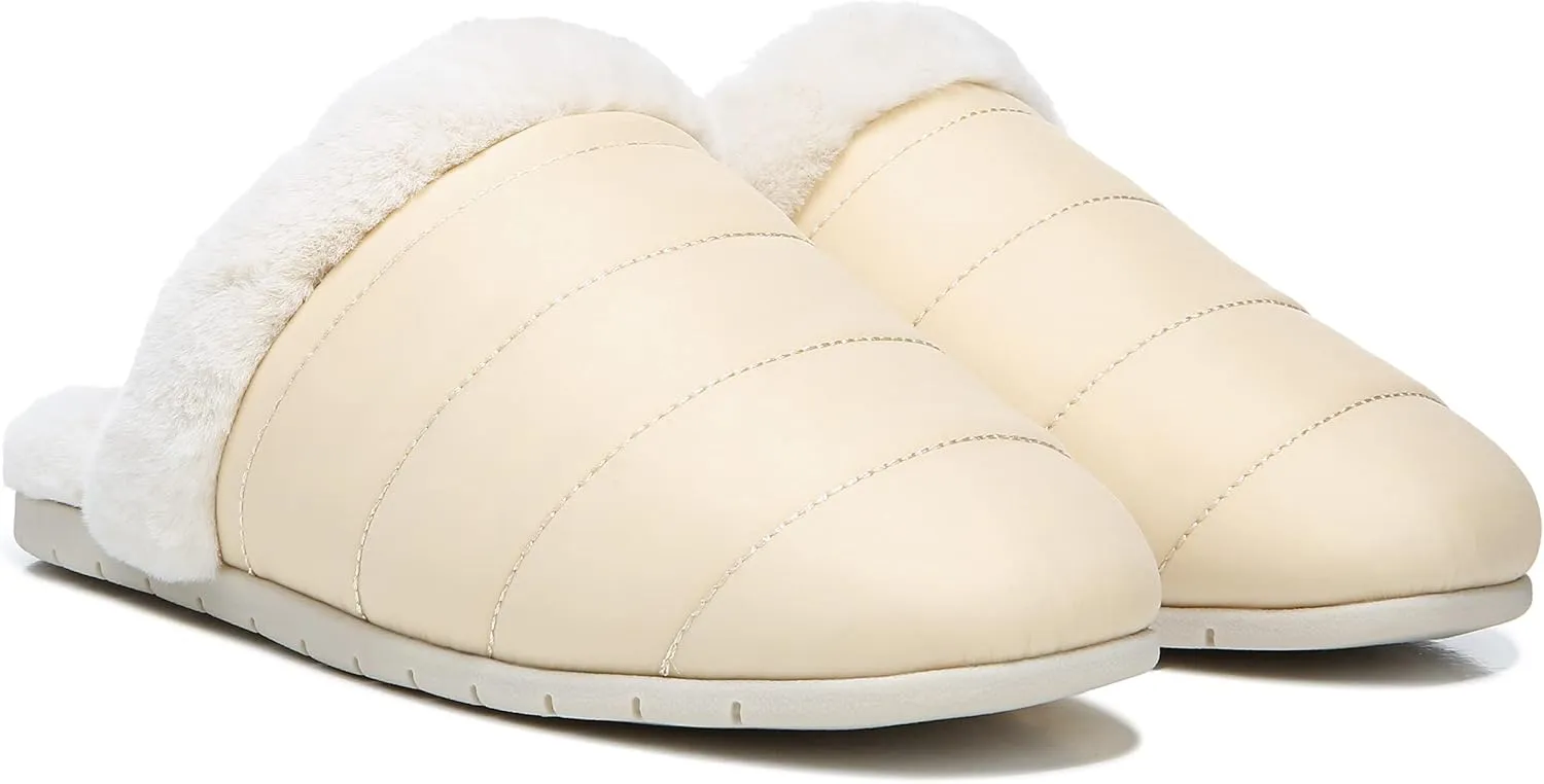 Vionic Karma Josephine Women's Mule Slipper- Supporting Ladies Indoor/Outdoor Slippers that Include Three-Zone Comfort with Orthotic Insole Arch Support, Medium Fit Sizes 5-11