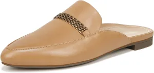 Vionic Women's Starling Mule - Comfortable Flats That Includes a Built-in Arch Support Insole That Helps Correct Pronation and Alleviate Heel Pain Caused by Plantar Fasciitis, Medium Width Sizes 5-12