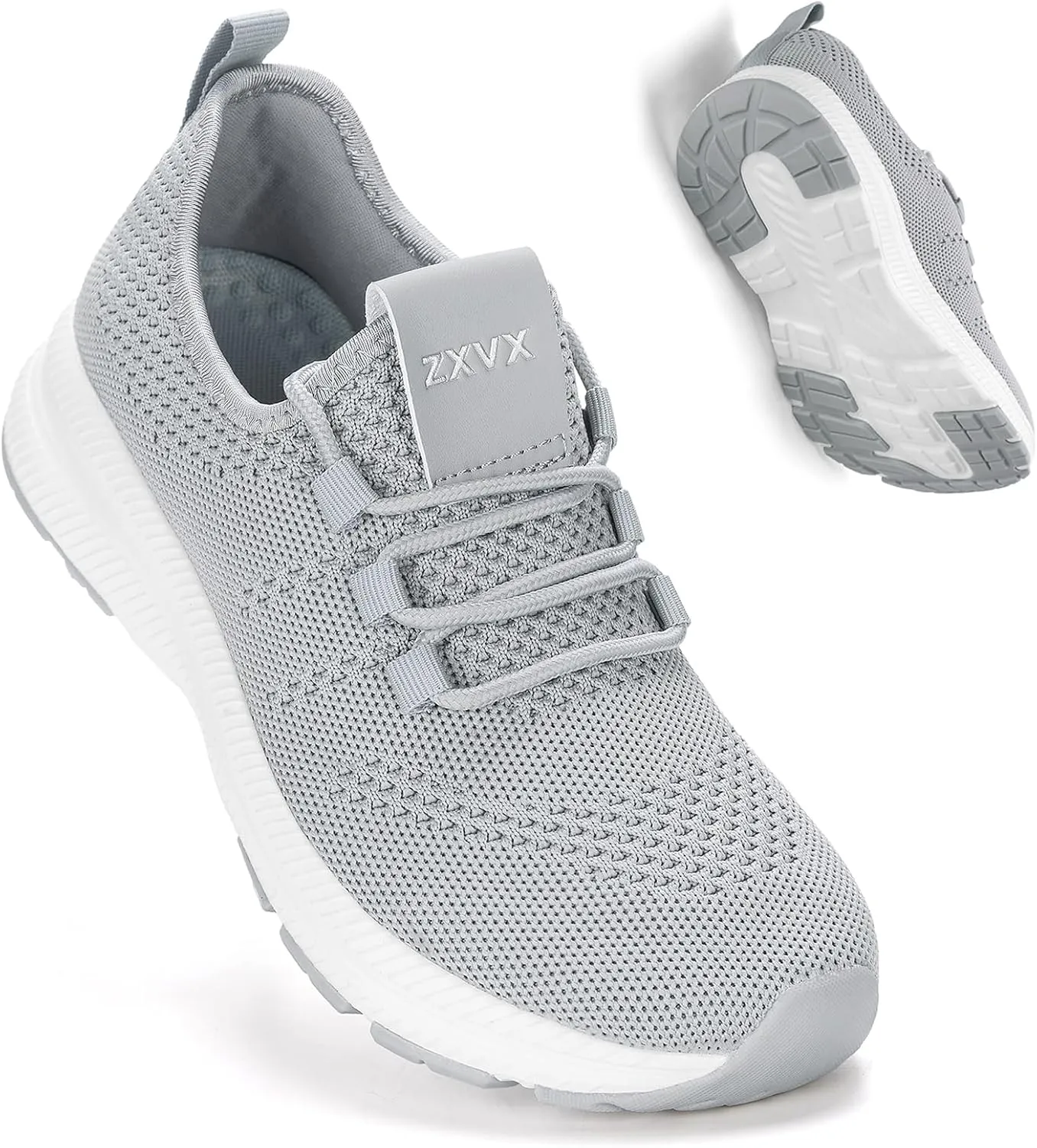 Wide Toe Box Shoes Women Non-Slip Wide Width Sneakers Ultra Light Extra Wide Road Running Shoes for Women Breathable Tennis Walking Gym Workout Trainer 5.5-11.5