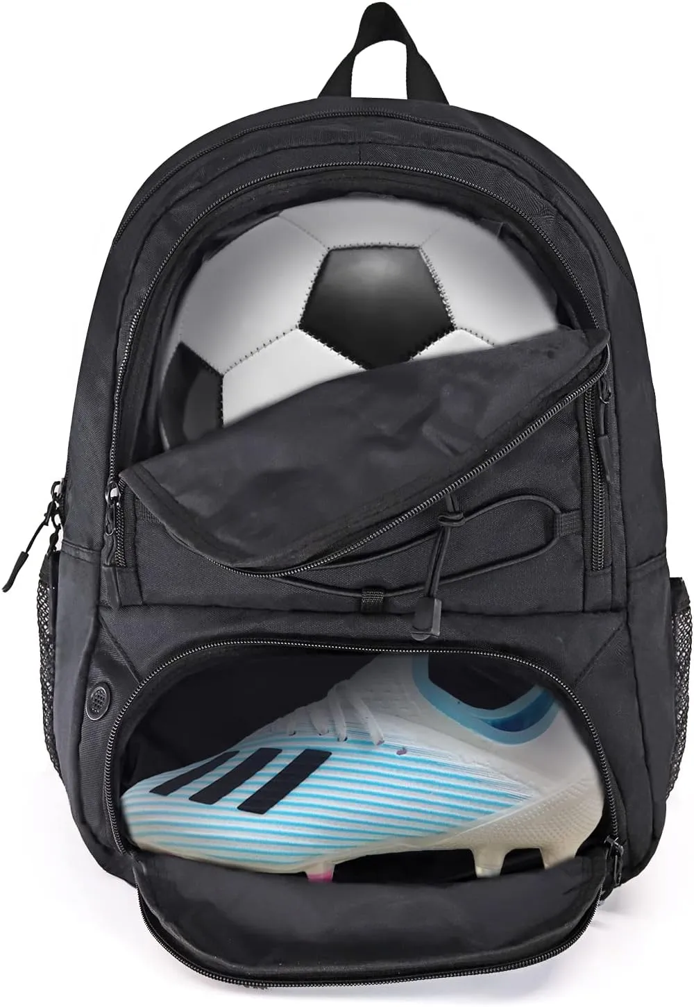 WOLT Youth Soccer Bag, Soccer Backpack, Basketball Backpack with Cleat Shoe and Ball Compartments Volleyball Backpack