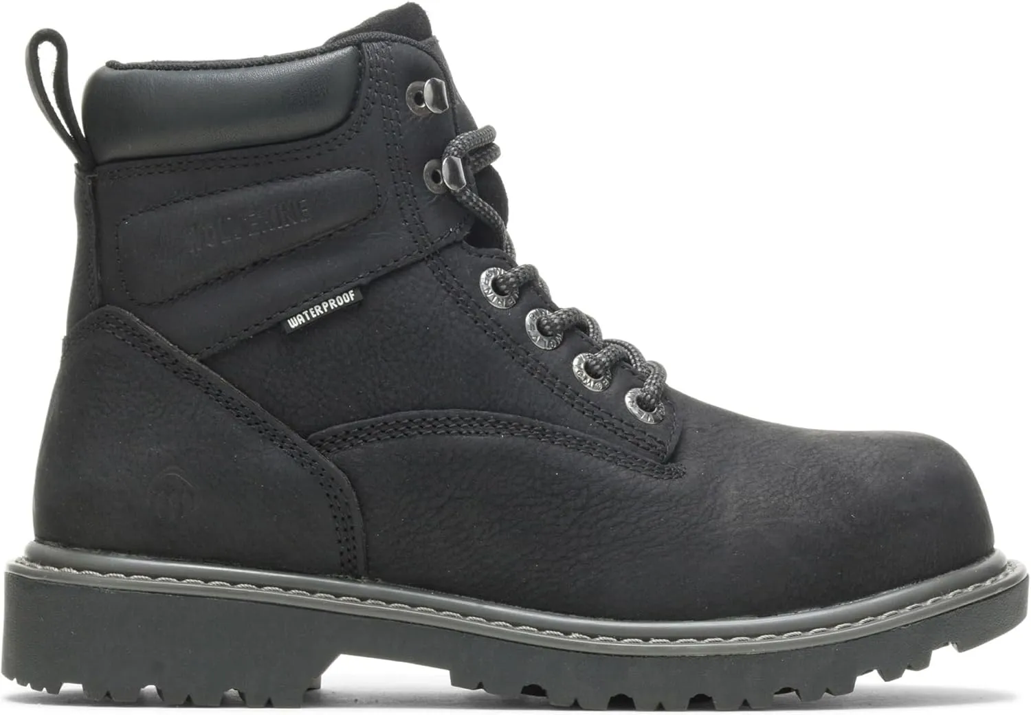 WOLVERINE Women's Floorhand Steel-Toe 6" Waterproof Work Boot