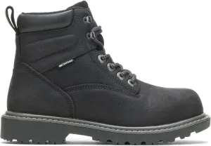 WOLVERINE Women's Floorhand Steel-Toe 6" Waterproof Work Boot