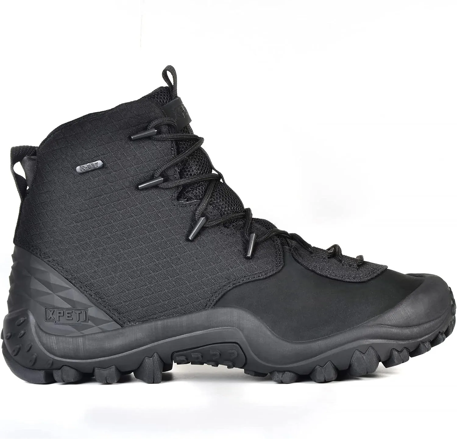 XPETI Men’s Bravo Leather Waterproof Military Tactical Boot
