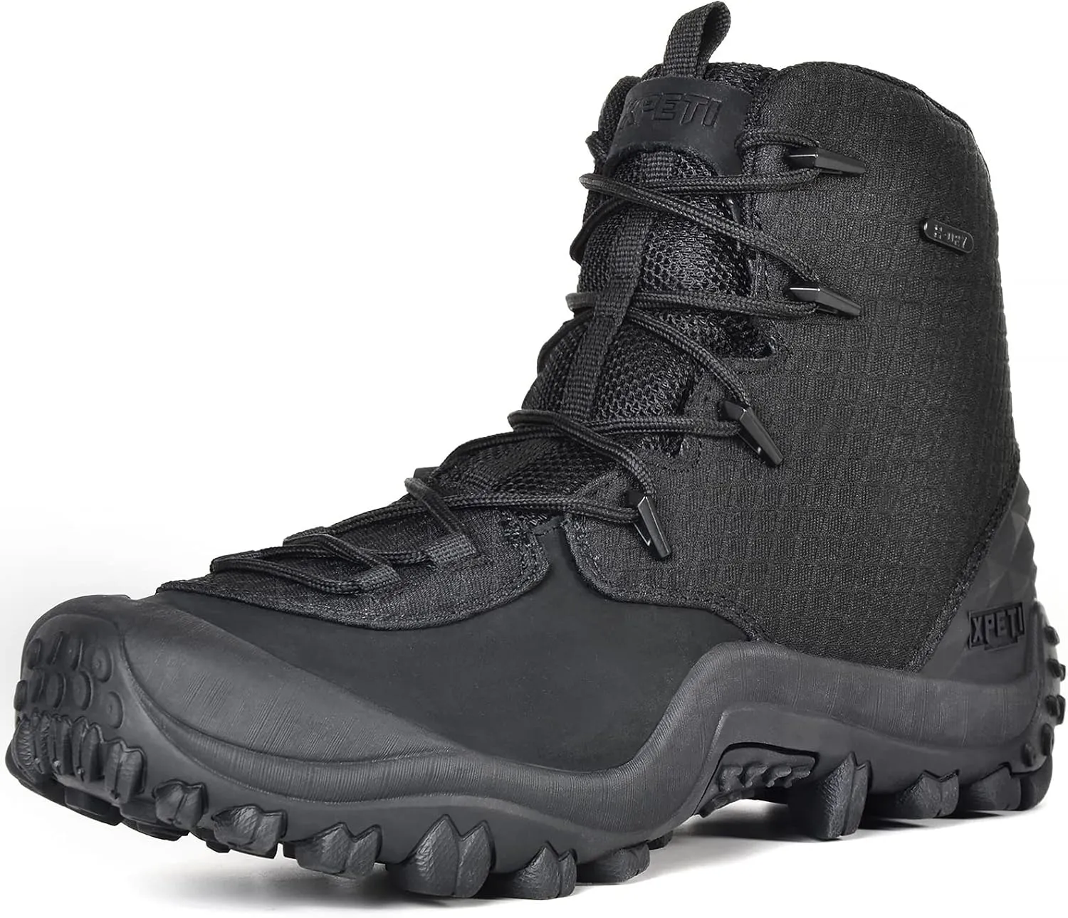 XPETI Men’s Bravo Leather Waterproof Military Tactical Boot